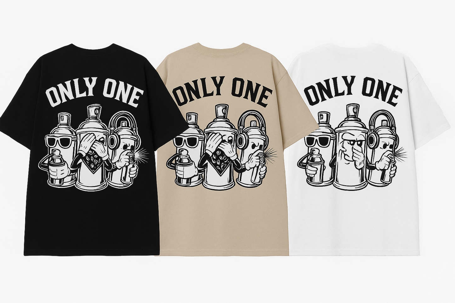ONLY ONE – Spray Hood Tee